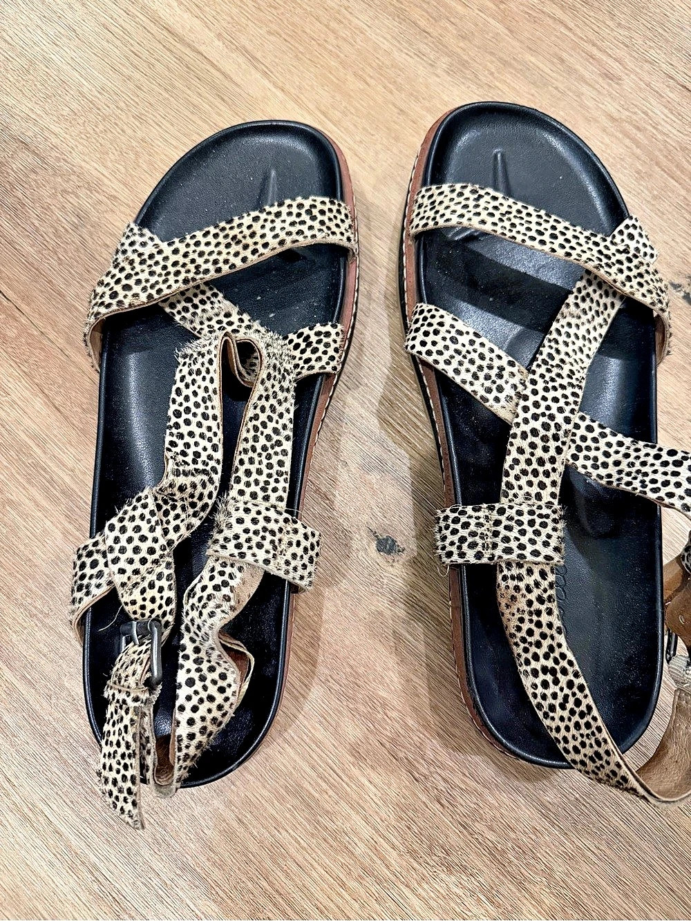 Madewell Animal Print Sandals